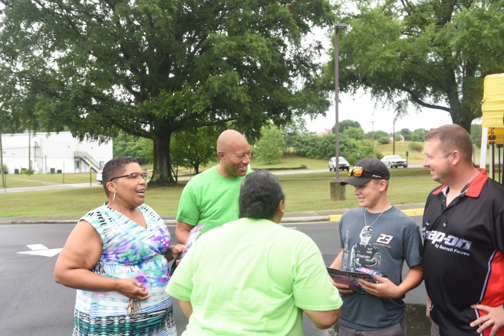 NASCAR driver Peyton Ferree visits Danville